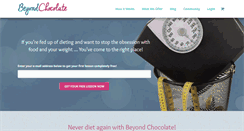Desktop Screenshot of beyondchocolate.co.uk